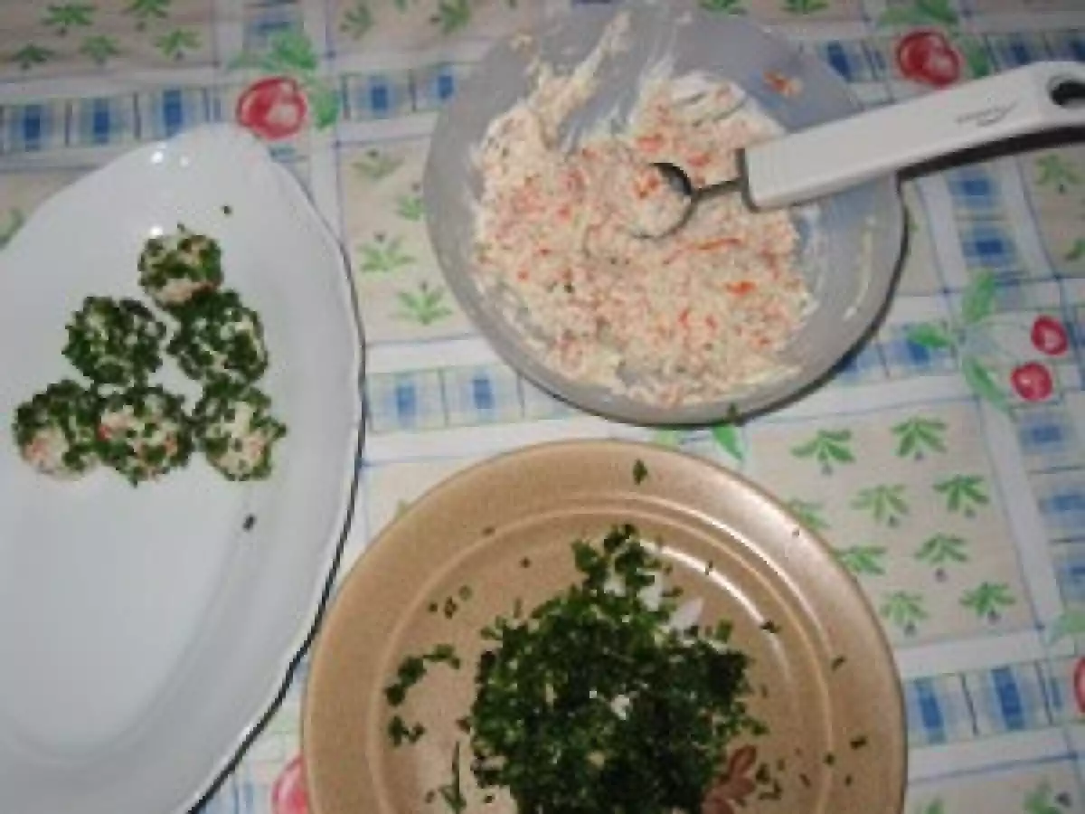 Boulettes de surimi au carré frais - photo 3