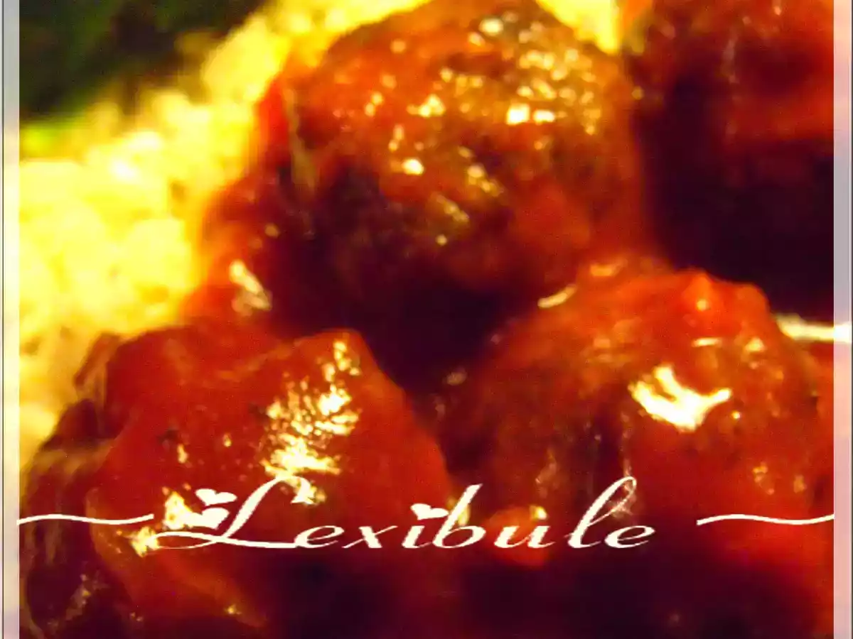 Boulettes de viande à la sauce Diana au miel et à l'ail