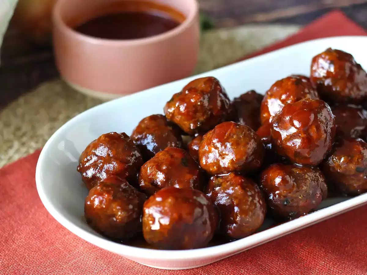Boulettes de viande au airfryer et sa sauce barbecue maison - photo 4