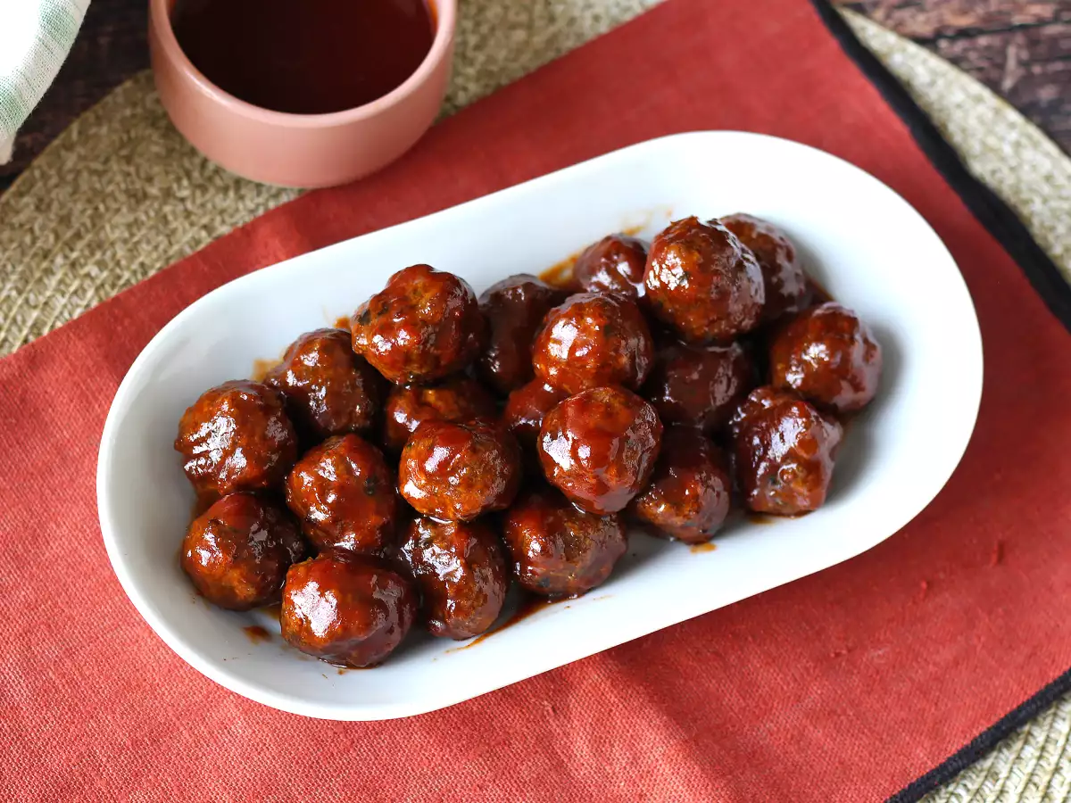 Boulettes de viande au airfryer et sa sauce barbecue maison - photo 7