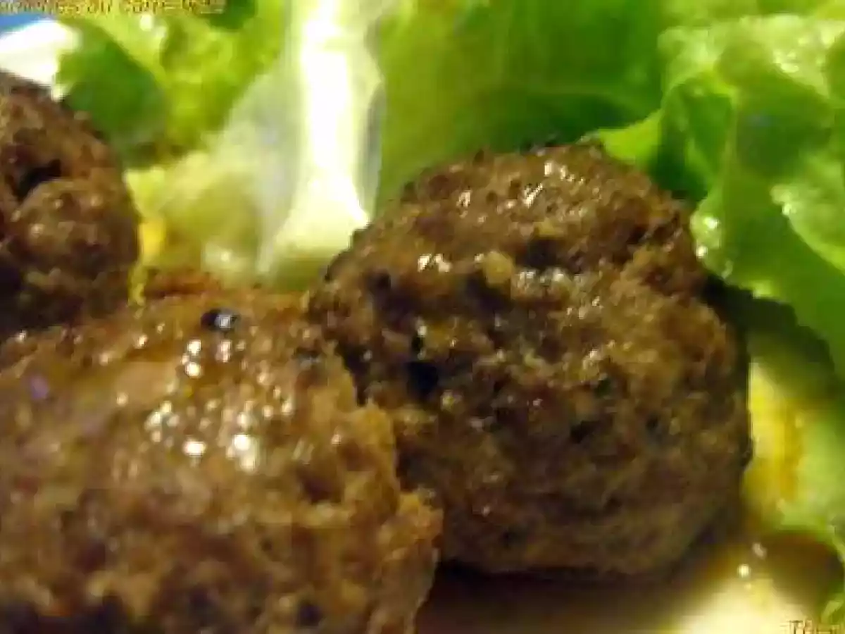 Boulettes de viande au carré frais