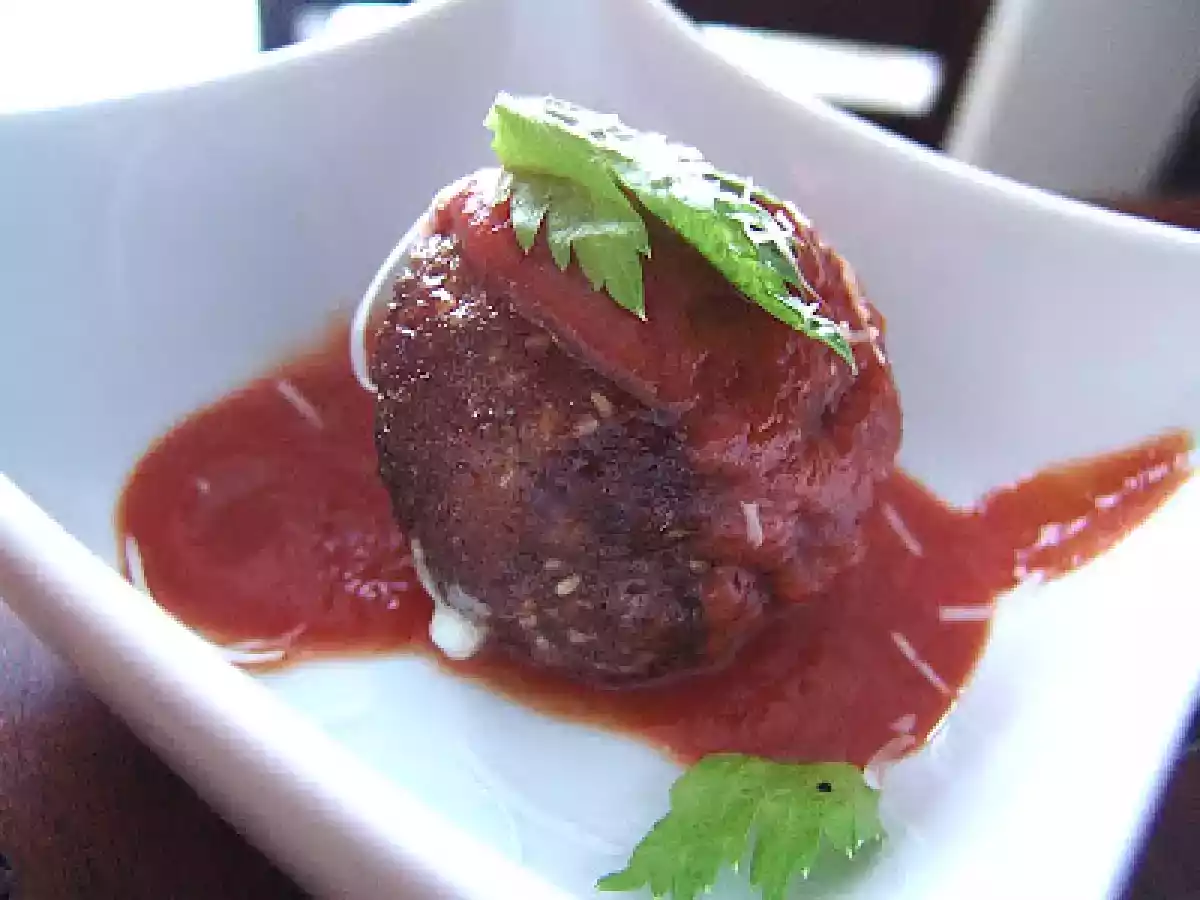 Boulettes de viande au coeur de mozzarella - photo 2