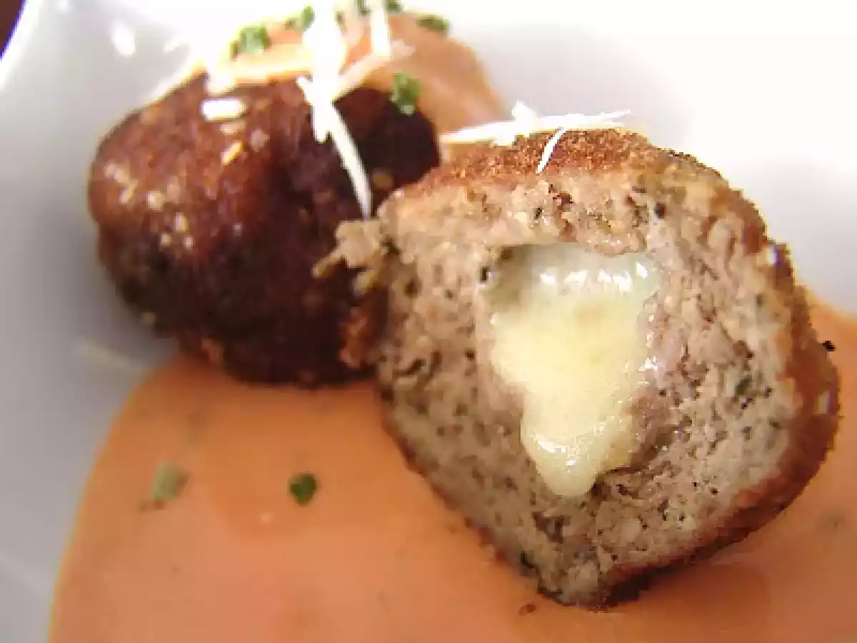 Boulettes de viande au coeur de mozzarella - photo 3