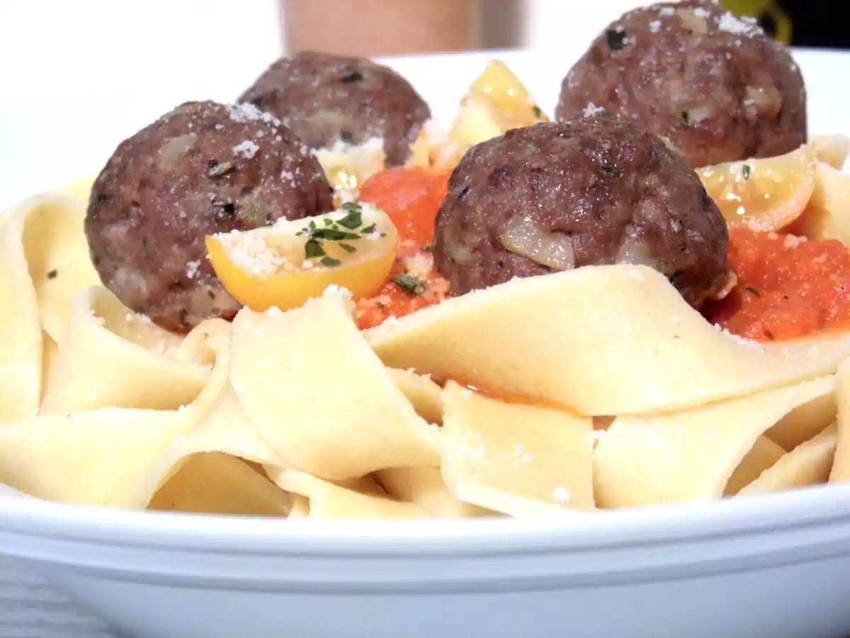 Boulettes de viande épicées à l'italienne