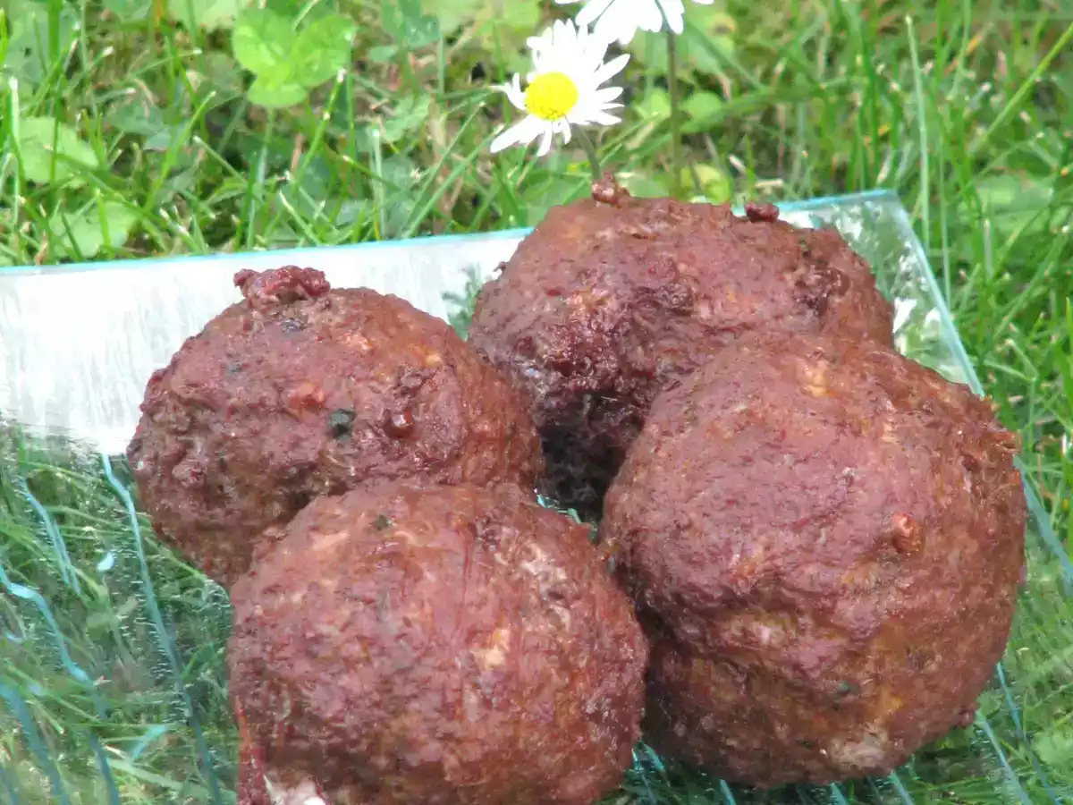 Boulettes de viande farcies au maroilles