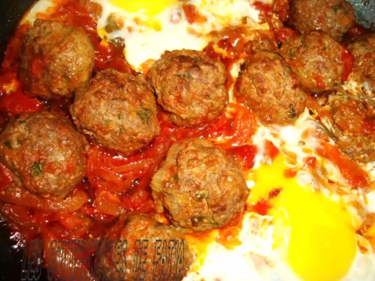 Boulettes de viande hachée aux légumes