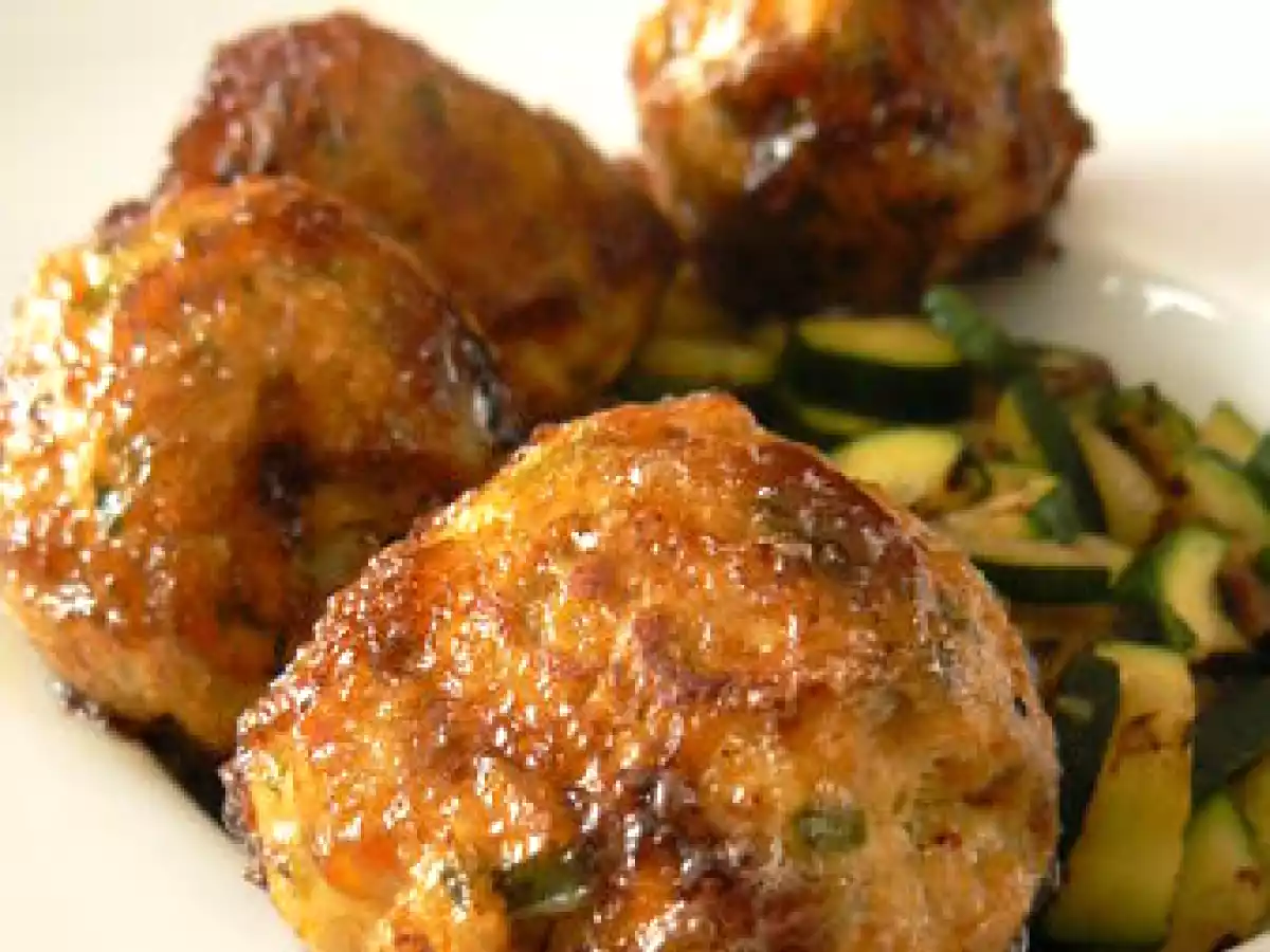 Boulettes de volaille au satay