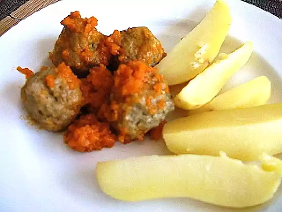 Boulettes sauce légumes