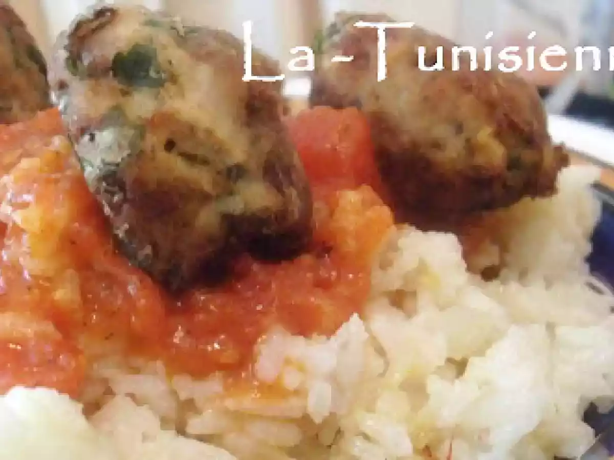 Boulettes tunisiennes de sardine - Kaâber sardina