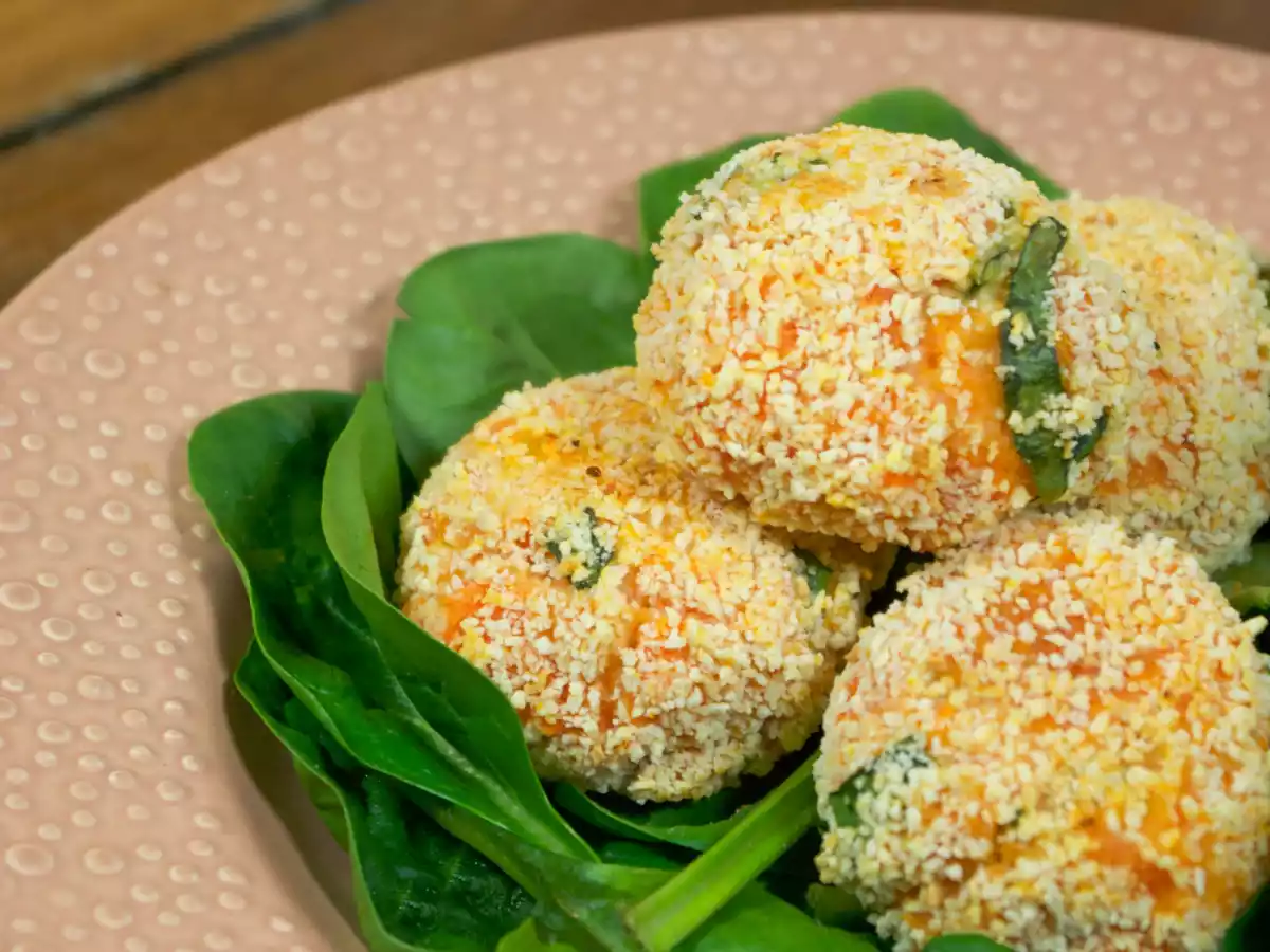 Boulettes végétariennes patate douces et fromage de chèvre - photo 2