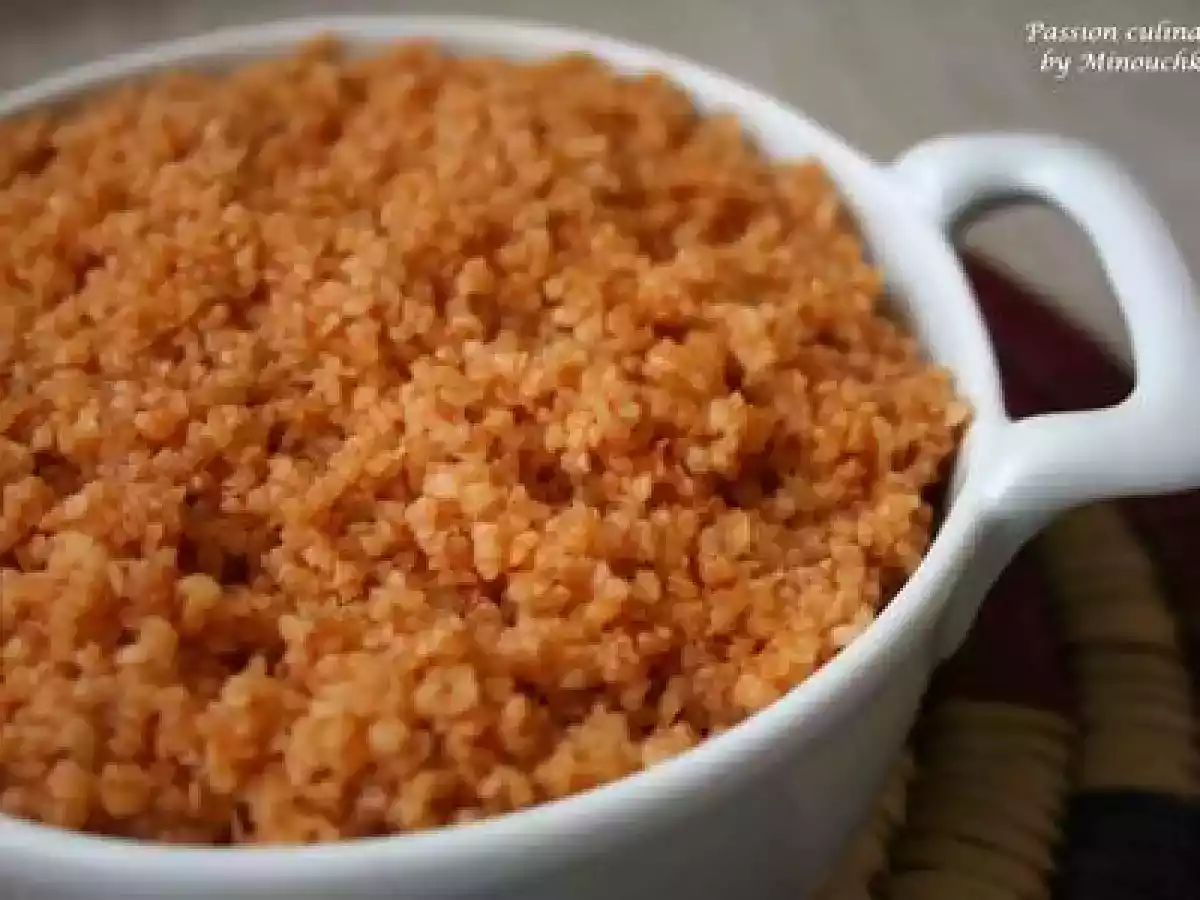 Boulghour façon hachis parmentier