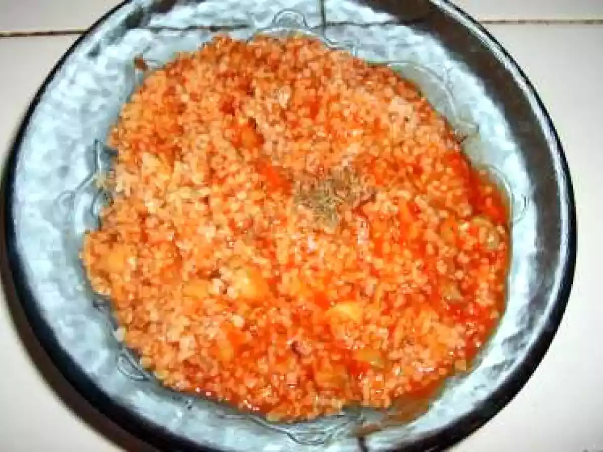 Boulgour à la sauce tomate piquante - photo 2