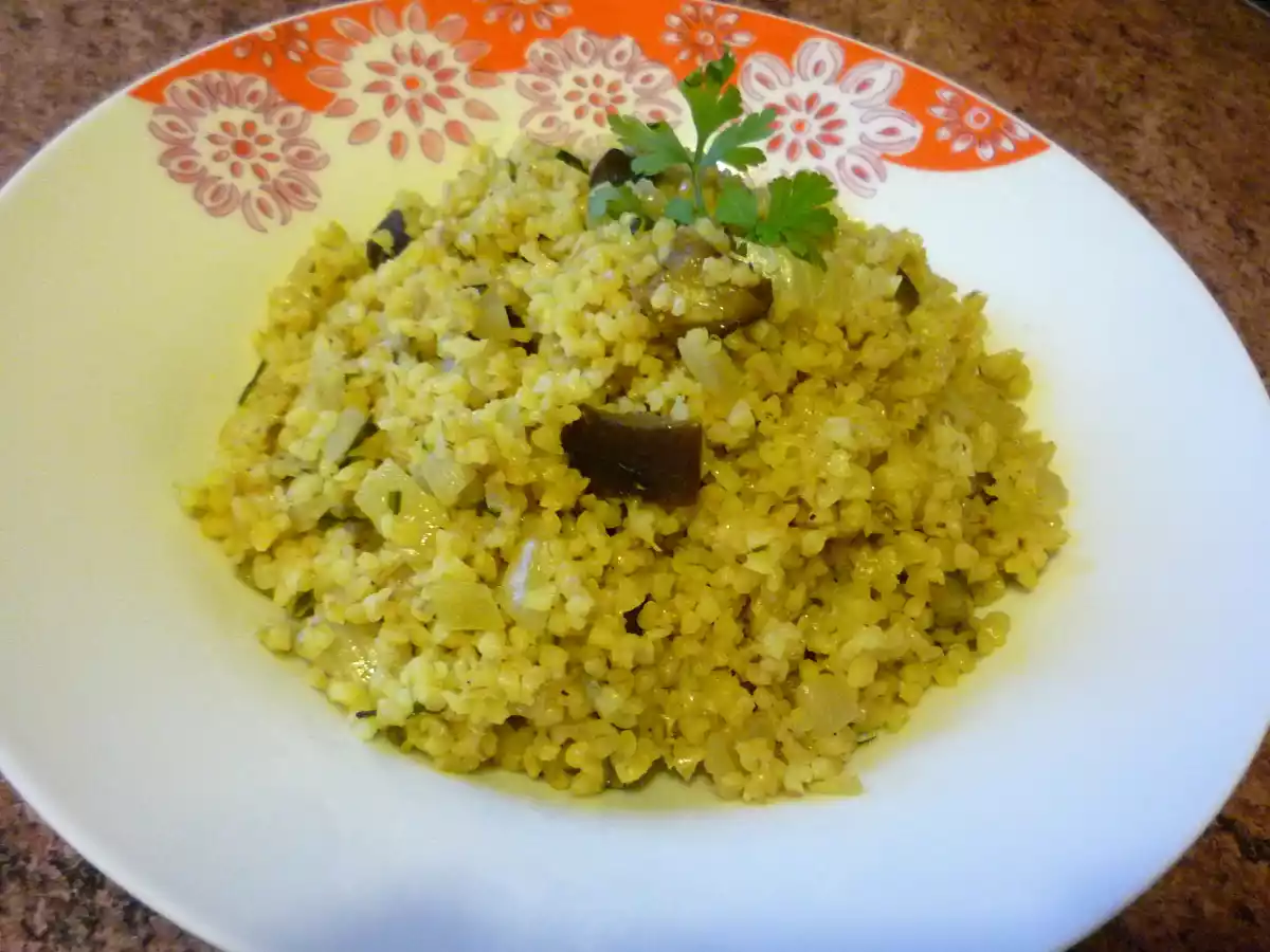Boulgour au curry