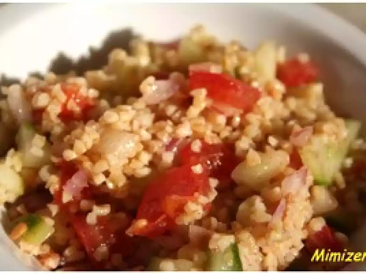 Boulgour façon taboulé à la cannelle pour changer un peu - photo 2