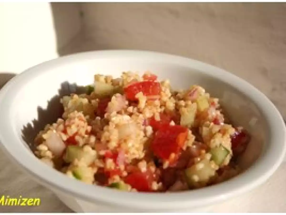 Boulgour façon taboulé à la cannelle pour changer un peu - photo 3