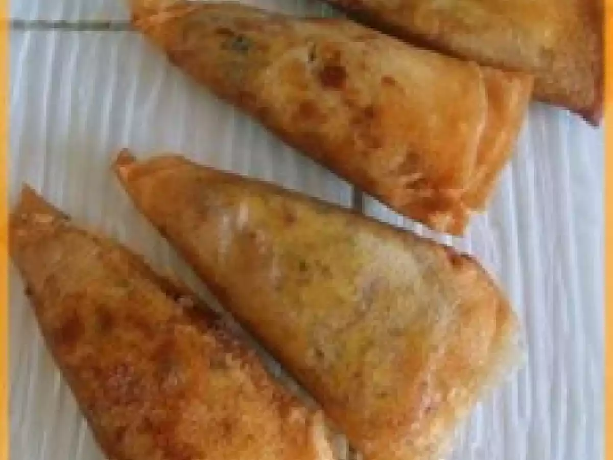 Bourek à la viande hachée et vache qui rit...