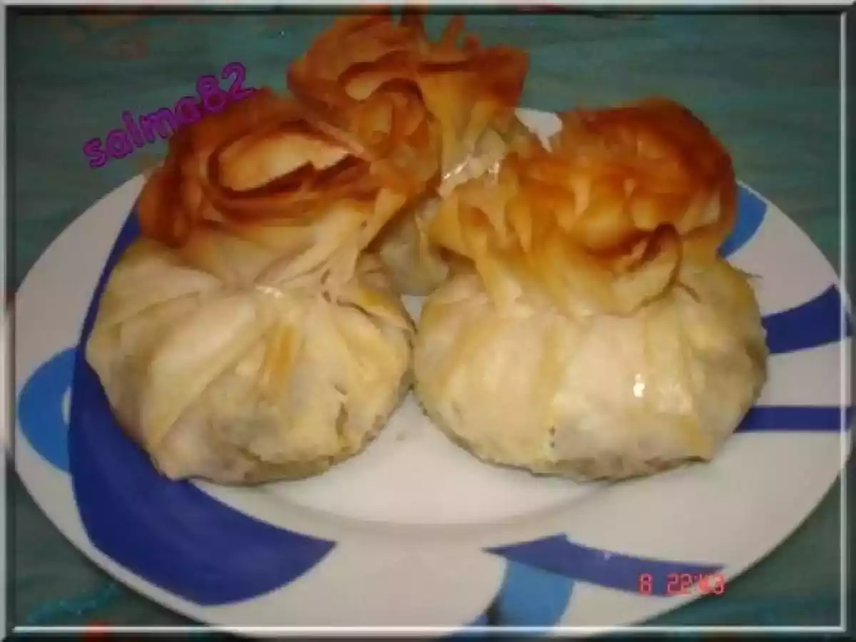 Bourses aux crevettes et legumes - photo 2