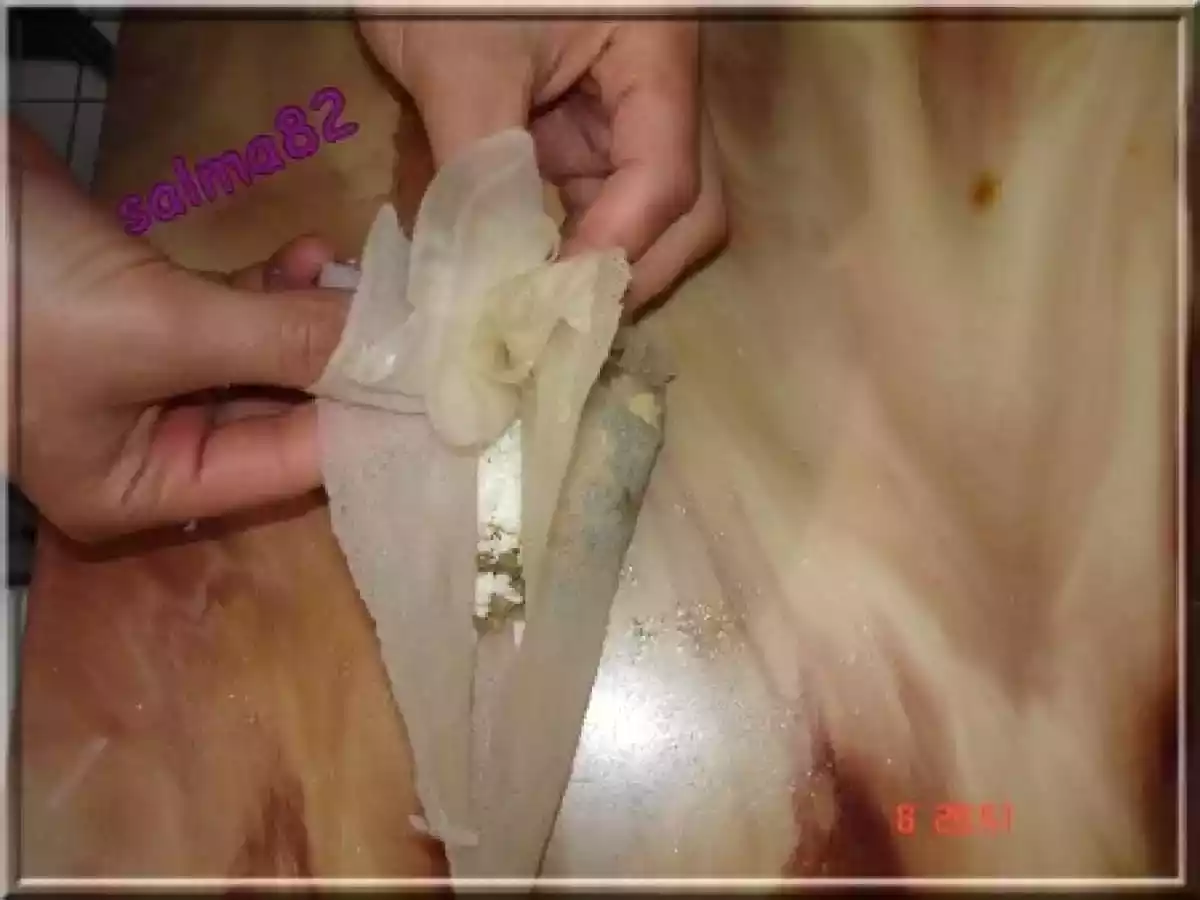 Bourses aux crevettes et legumes - photo 6