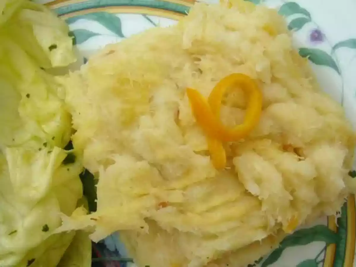 Brandade de morue aux agrumes