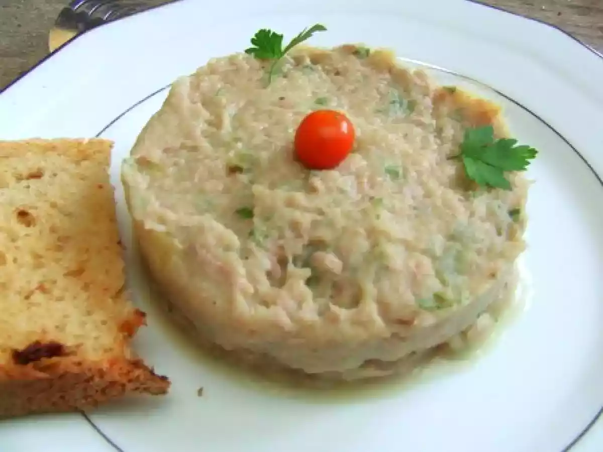 Brandade de thon tiède au cerfeuil