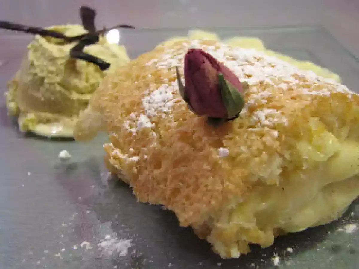 Bras de Vénus aux amandes, glace vanille - photo 2