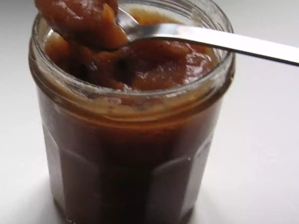 Bratapfel-Marmelade - Confiture des pommes rôties