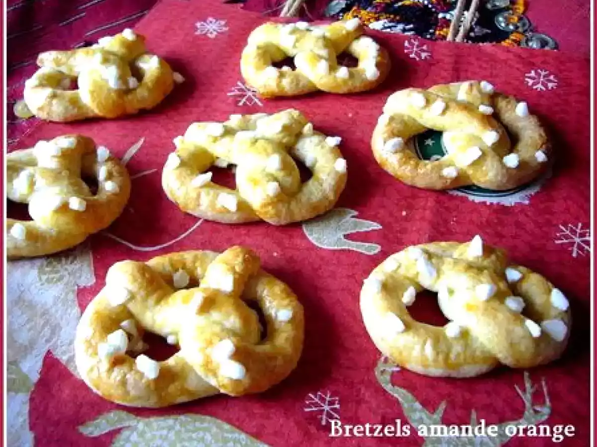 Bretzels amande orange