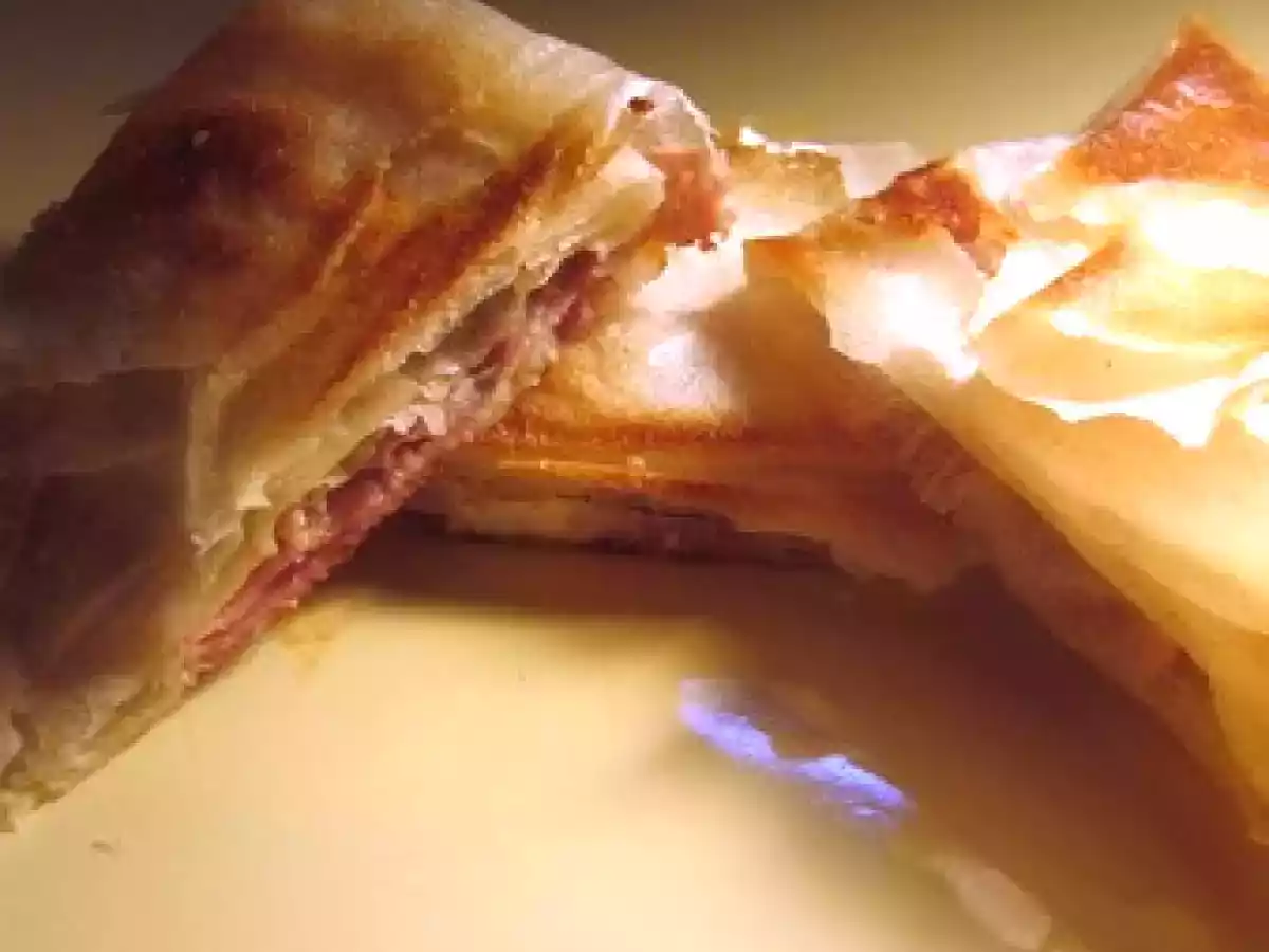 Brick au Jambon cru et Kiri