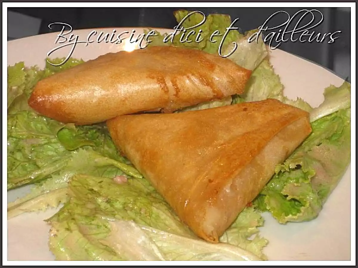 Brick au jambon & mozzarella