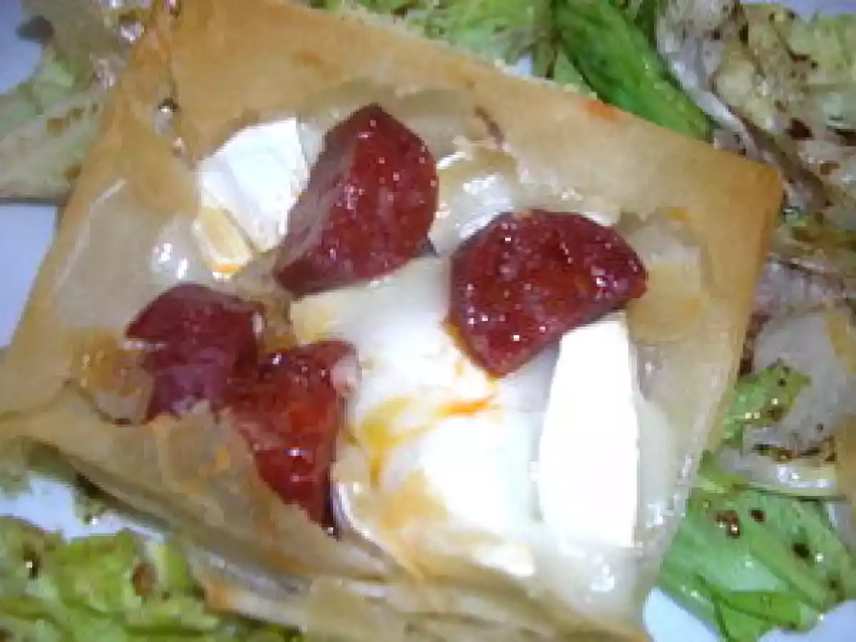 Brick chorizo chèvre