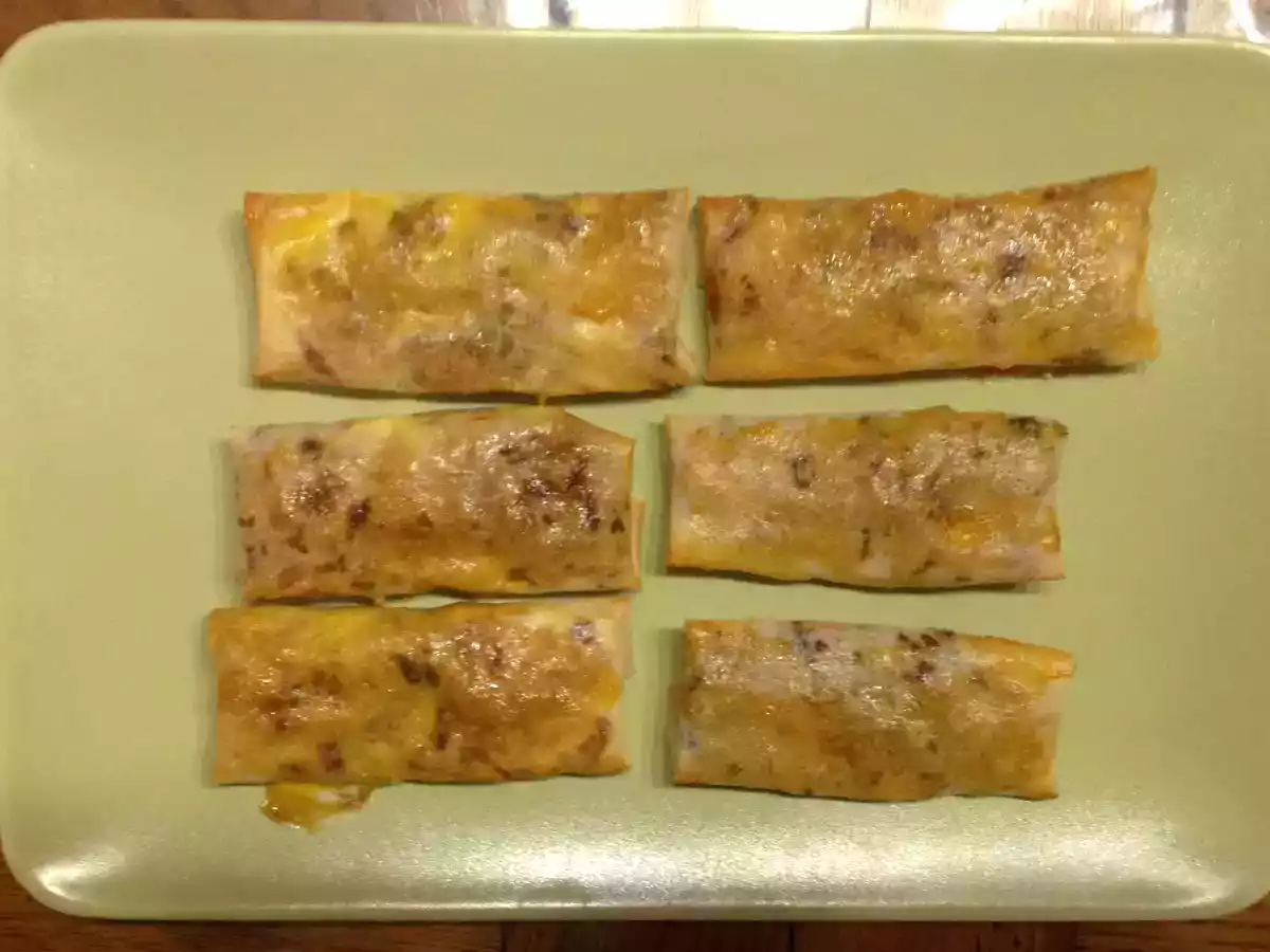 Brick façon nems au Reblochon