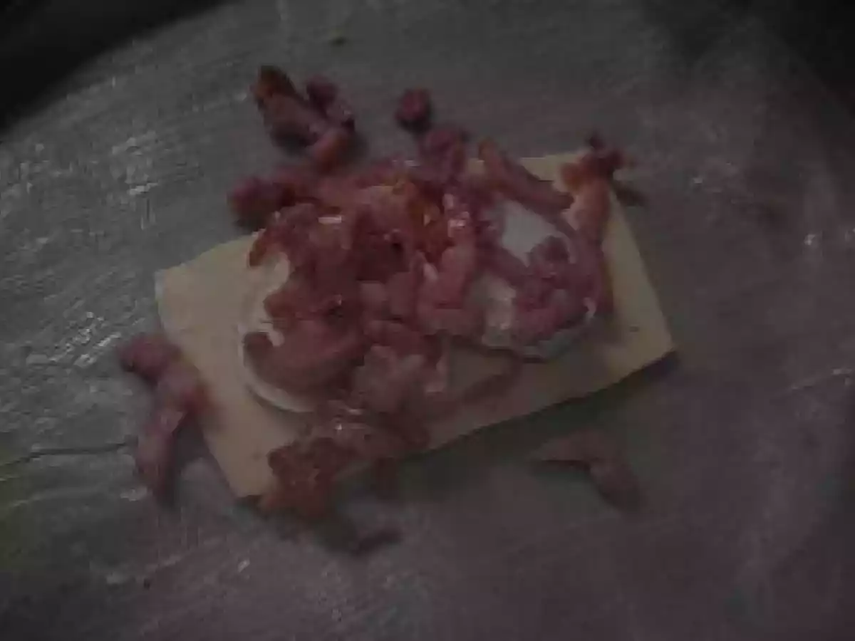 Brick raclette chèvre lardons - photo 2