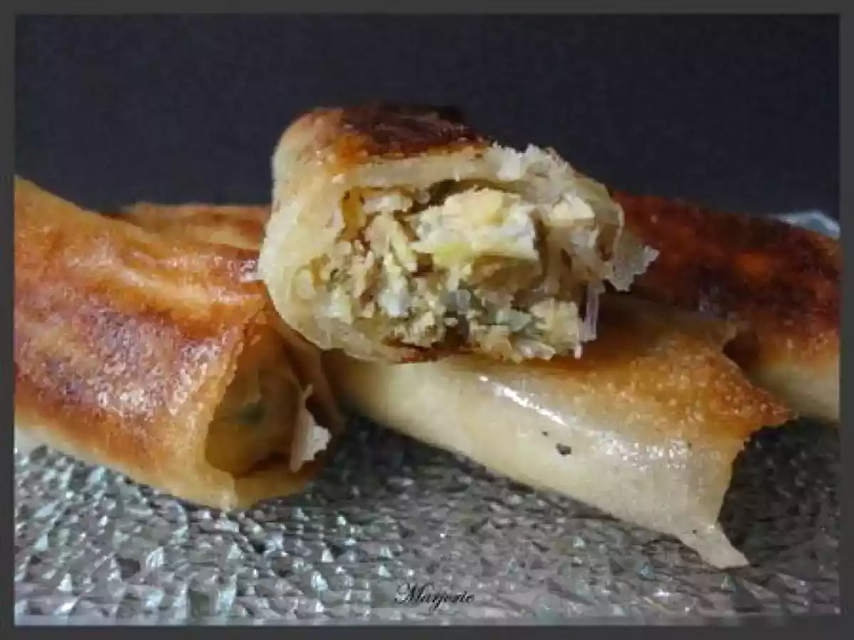 Brick thon-oeufs & poireaux