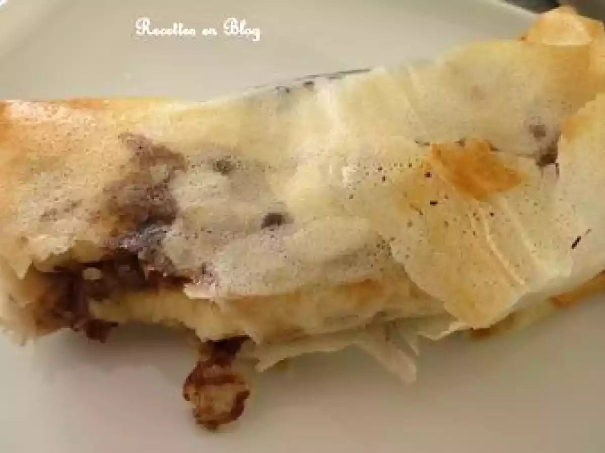 BRICKS A LA BANANE ET AU NUTELLA