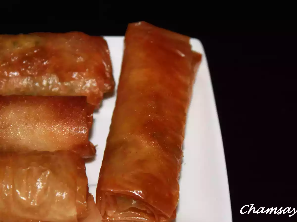 Bricks lardons de poulet, pommes de terre et chèvre frais - photo 2