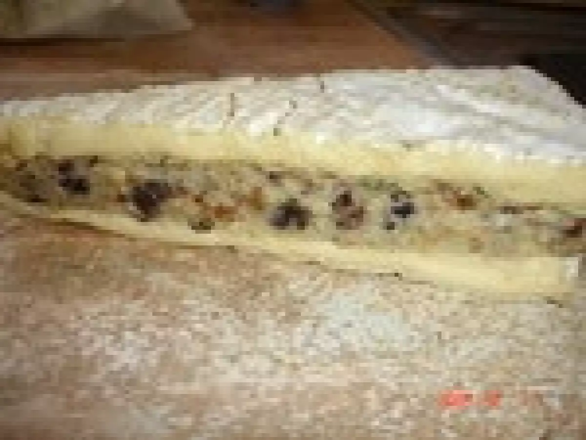 Brie farçi aux dates, raisins secs et noix - photo 4