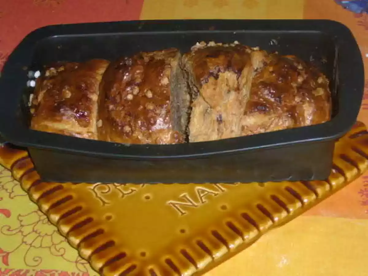 Brioche à la cannelle et aux pépites de chocolat - photo 3