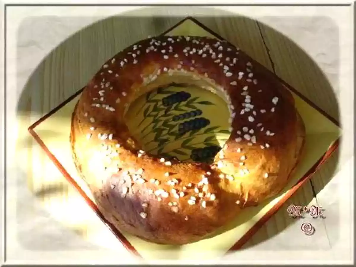 Brioche à la crème de calissons