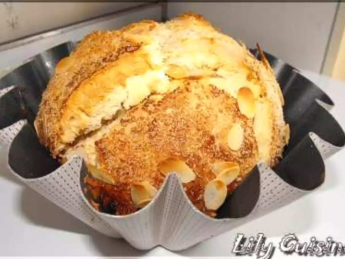 Brioche à la noix de coco et aux amandes - photo 3