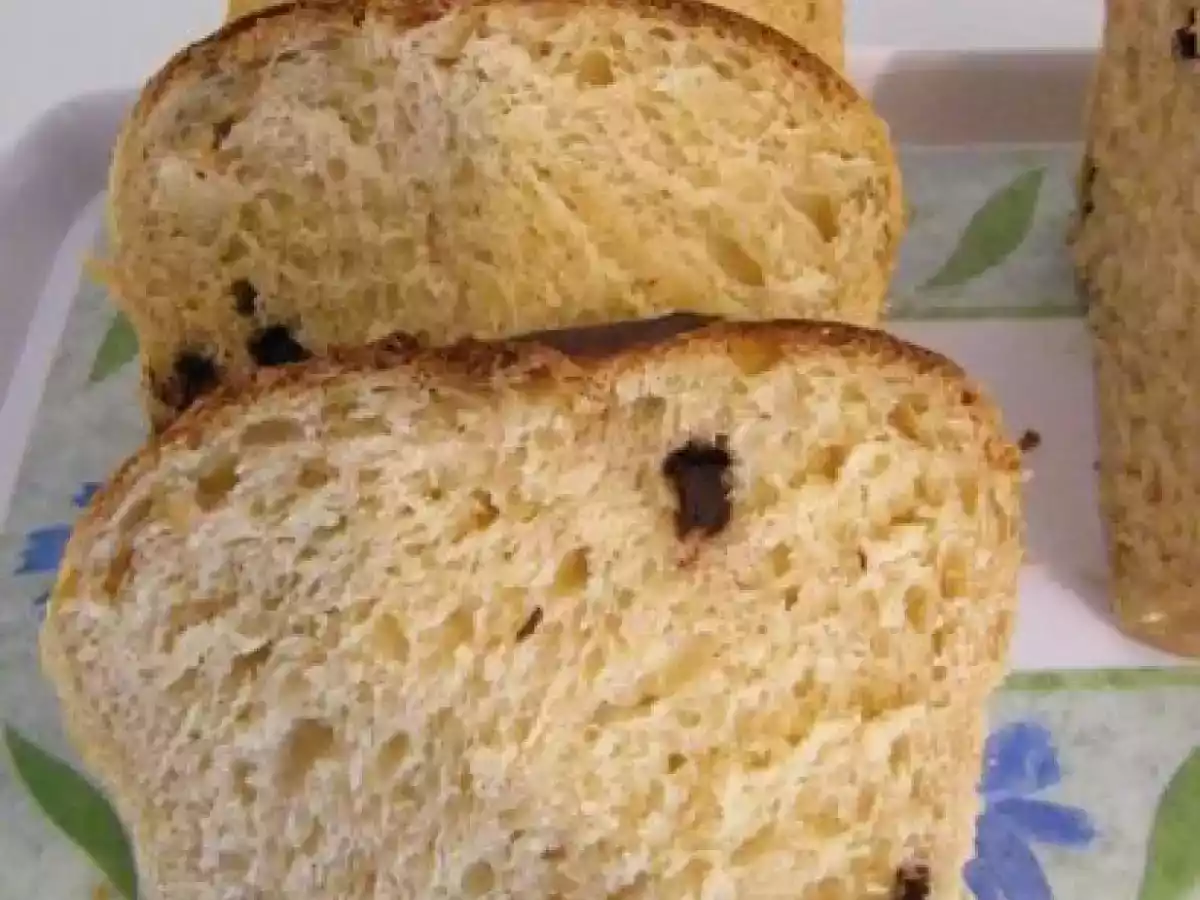 Brioche au caramel et aux pépites de chocolat