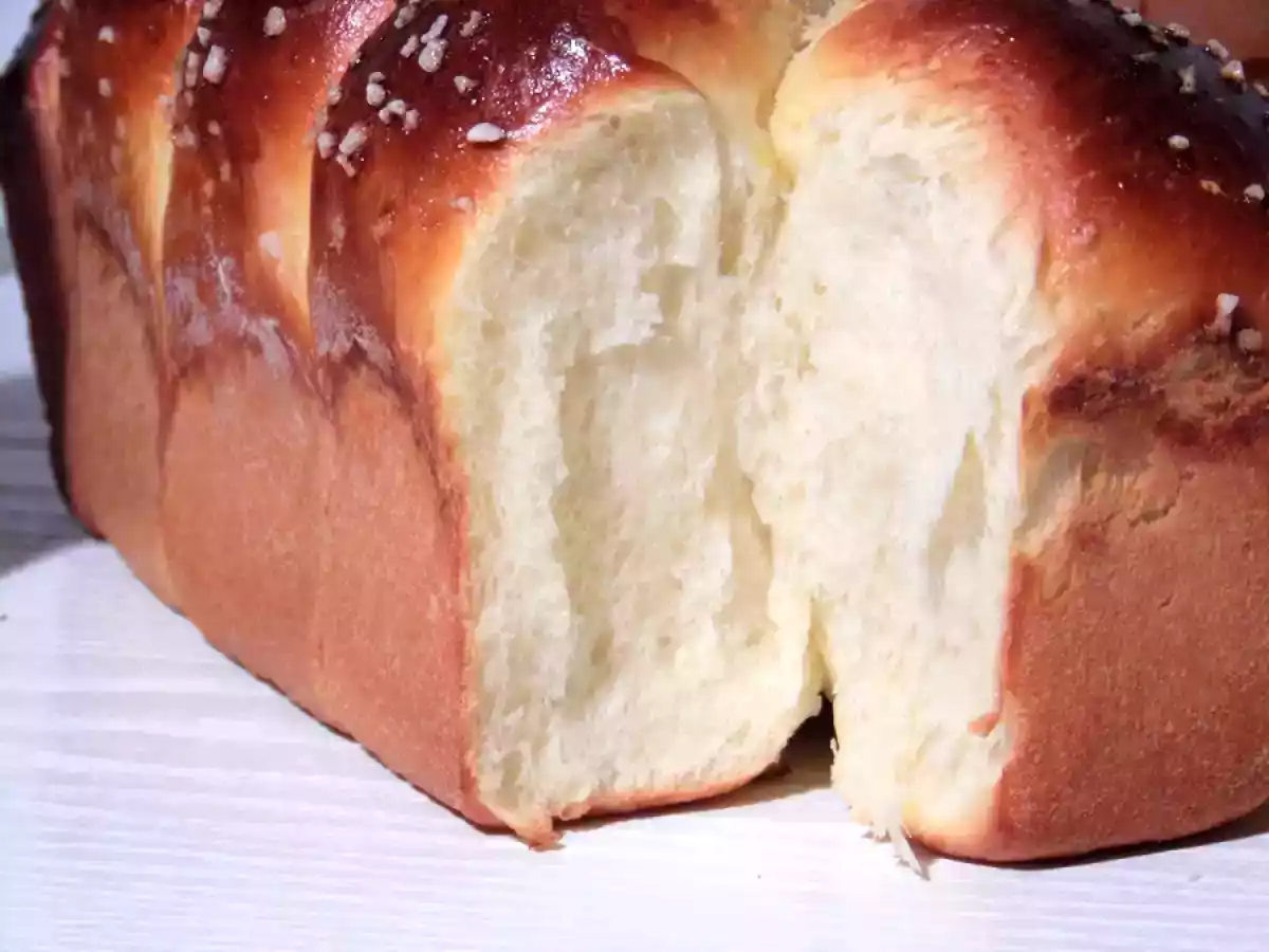Brioche au fromage blanc sans beurre et sans huile - photo 2