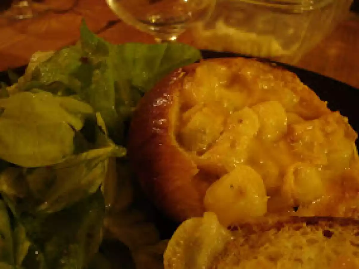 Brioche aux coquilles saint jacques