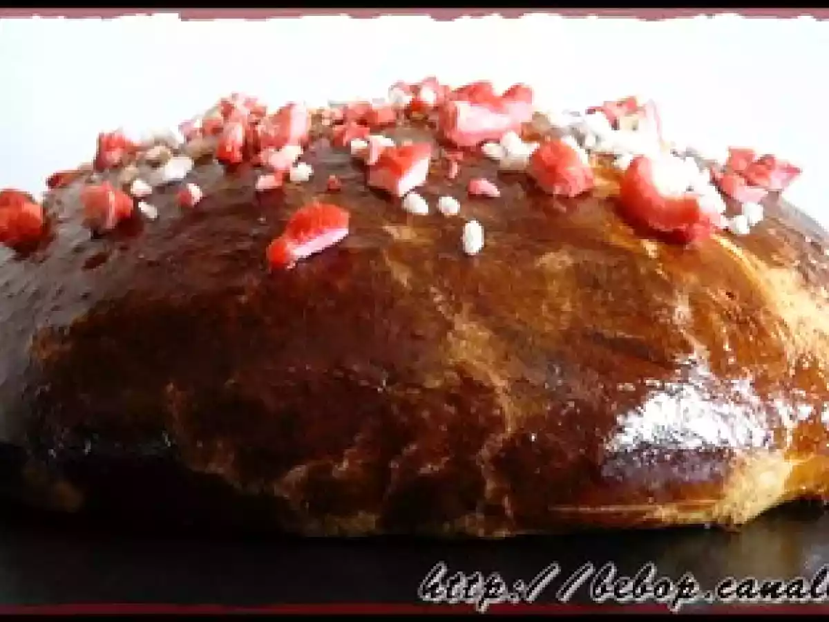 Brioche aux pralines roses ou St Genix