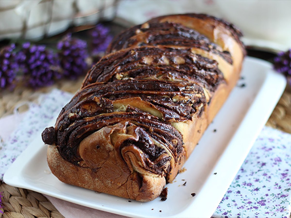 Brioche babka au chocolat et aux noisettes Recette Ptitchef