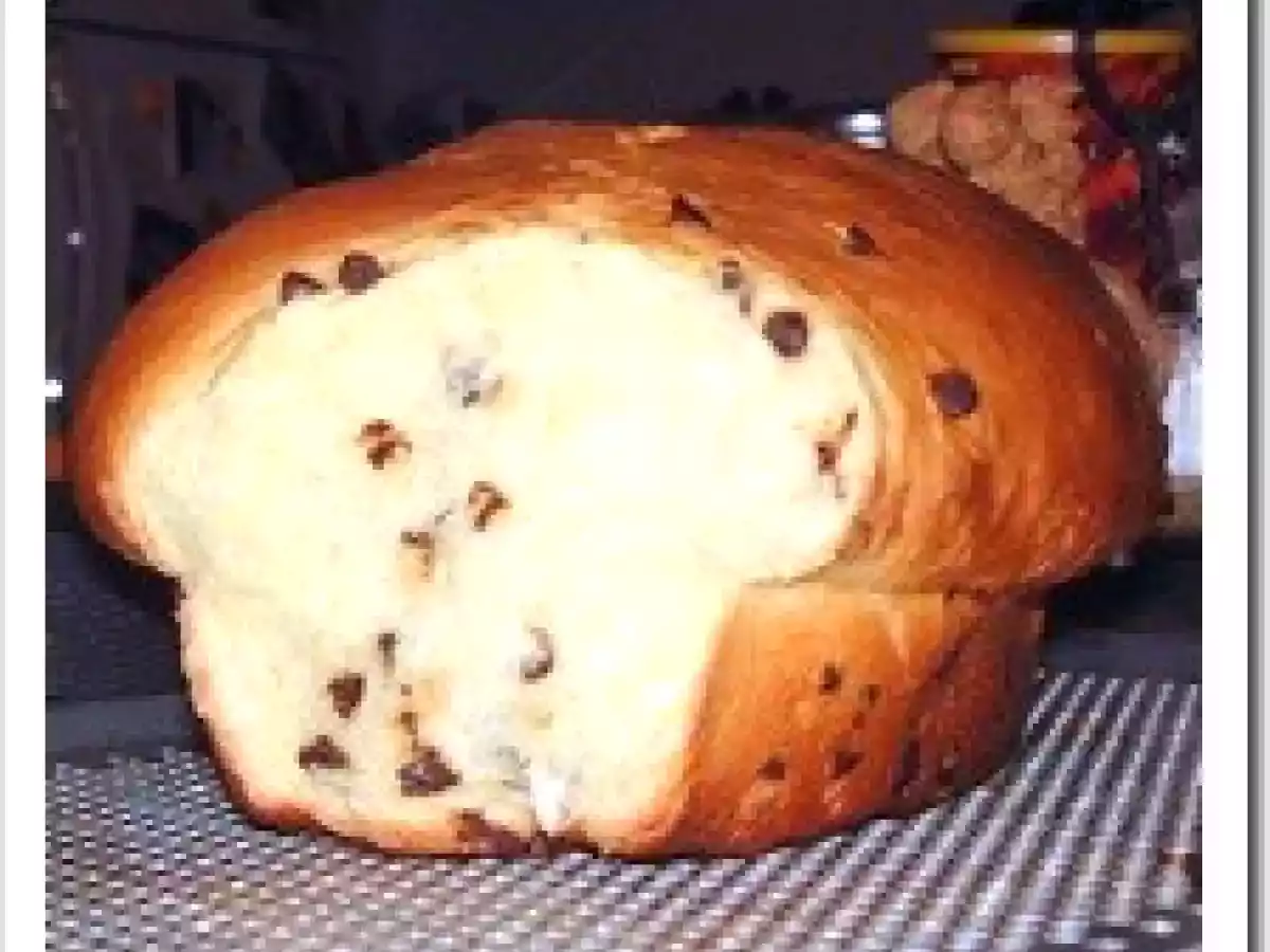 Brioche Ch'ti aux pépites de chocolat