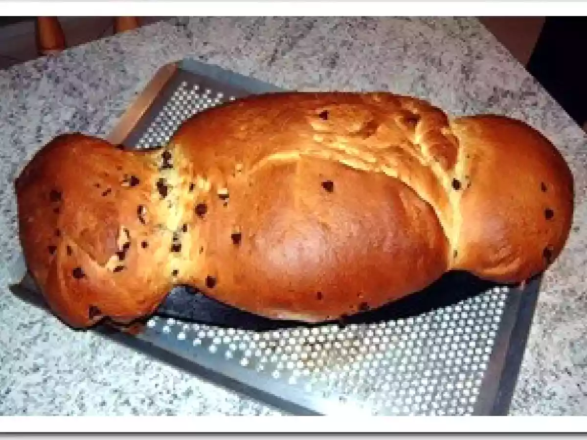 Brioche Ch'ti aux pépites de chocolat - photo 2