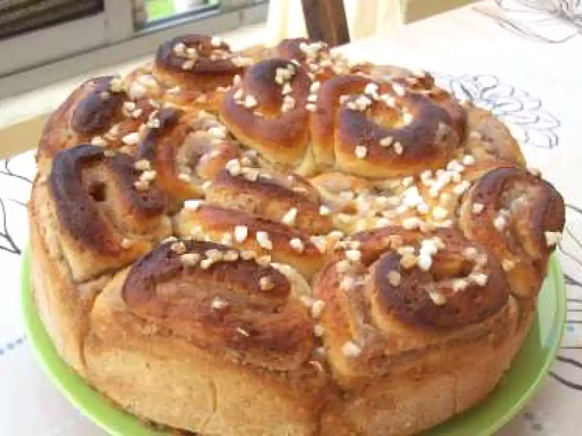 Brioche crème de Marron à la vanille