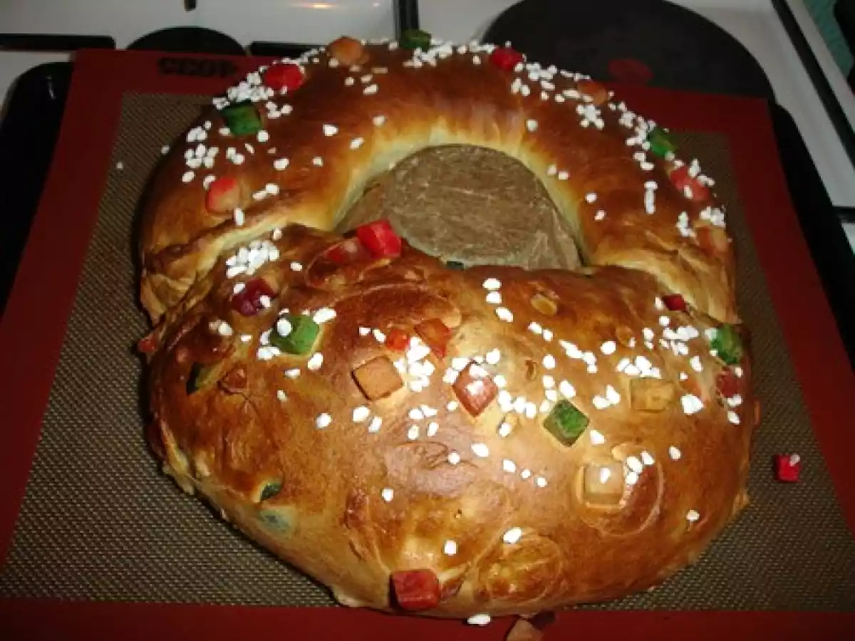 Brioche des rois à la frangipane et à la provençale