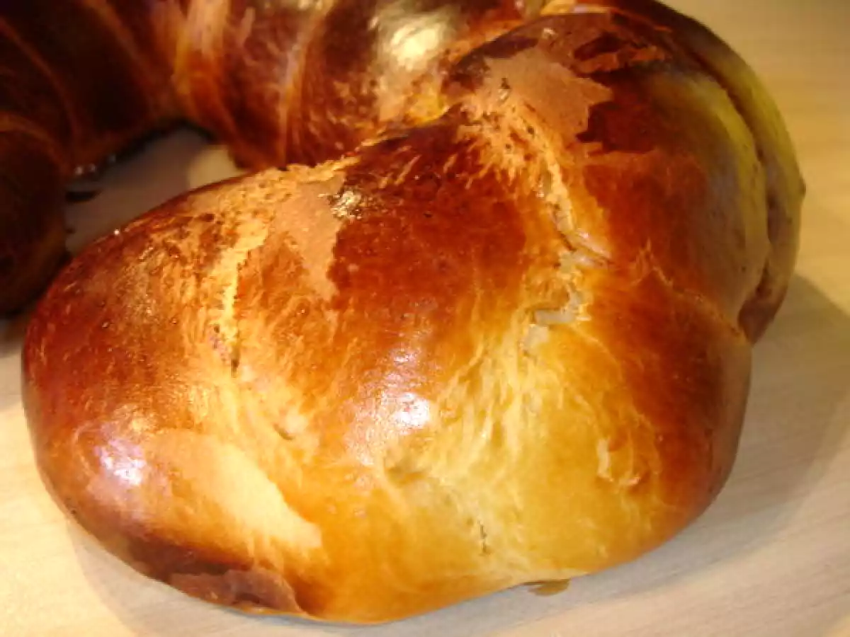 BRIOCHE DU BOULANGER A LA FERMENTATION LENTE