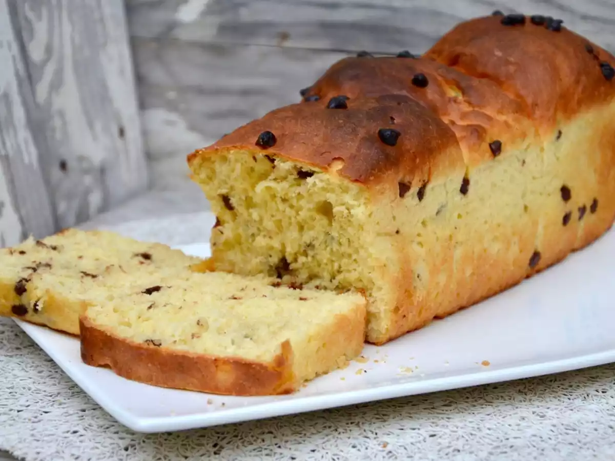 Brioche facile aux pépites de chocolat - photo 2